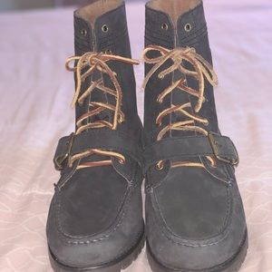 POLO RALPH LAUREN RANGER SUEDE LEATHER BOOTS